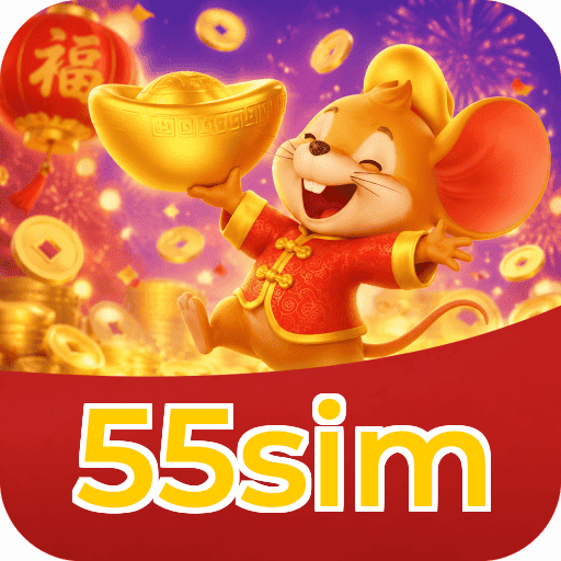 Logo 55sim Telegram Canal Oficial